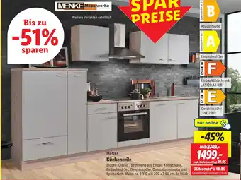 Lidl MENKE Küchenzeile Angebot