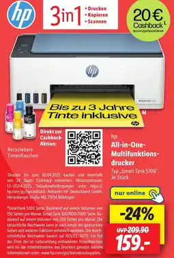 Lidl hp All-in-One- Multifunktions- drucker Angebot