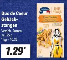 Lidl Duc de Coeur Gebäck- stangen Angebot