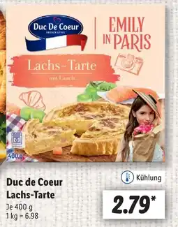 Lidl Duc De Coeur Lachs-Tarte Angebot