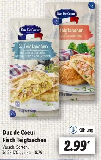 Lidl Duc De Coeur Fisch Teigtaschen Angebot