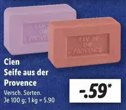 Lidl Cien Seife aus der Provence Angebot