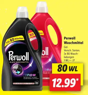 Lidl Perwoll Waschmittel Angebot