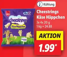 Lidl Cheestrings Käse Häppchen Angebot