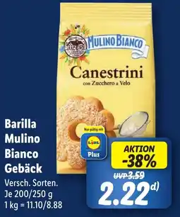 Lidl Barilla Mulino Bianco Gebäck Angebot