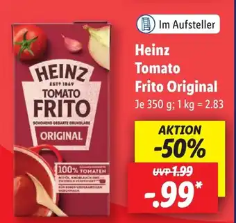 Lidl Heinz Tomato Frito Original Angebot