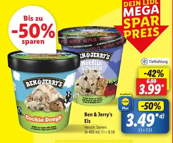 Lidl Ben & Jerry's Eis Angebot