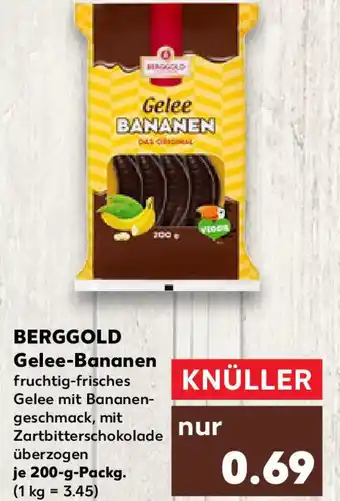 Kaufland BERGGOLD Gelee-Bananen Angebot