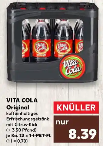Kaufland VITA COLA Original Angebot