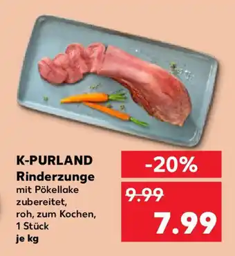 Kaufland K-PURLAND Rinderzunge Angebot