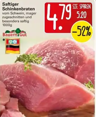 WEZ Saftiger Schinkenbraten 1000g Angebot