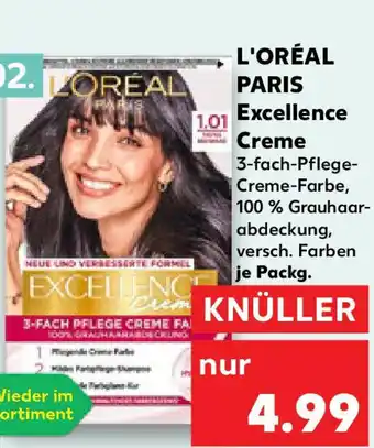 Kaufland L'ORÉAL PARIS Excellence Creme Angebot