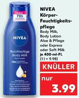 Kaufland NIVEA Körper- Feuchtigkeits- pflege Angebot