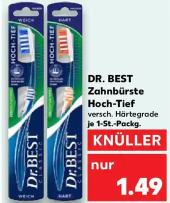 Kaufland DR. BEST Zahnbürste Hoch-Tief Angebot