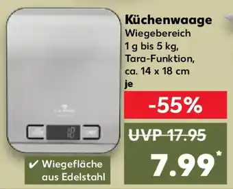 Kaufland BLAUMANN Küchenwaage Angebot