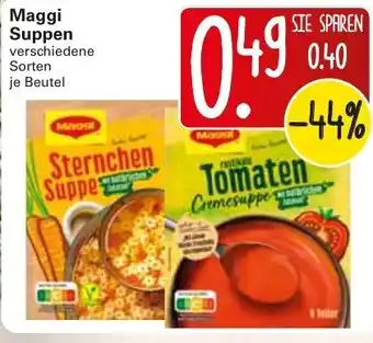 WEZ Maggi Suppen Angebot