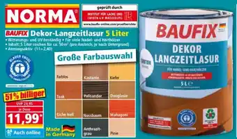 Norma BAUFIX Dekor-Langzeitlasur Angebot