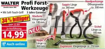 Norma WALTER Profi Forst- Werkzeuge Angebot