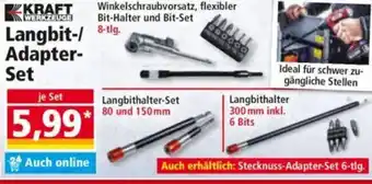 Norma KRAFT Langbit-/ Adapter- Set Angebot