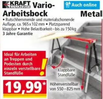 Norma KRAFT Vario- Arbeitsbock Angebot