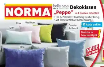 Norma bella casa Dekokissen,,peppo Angebot