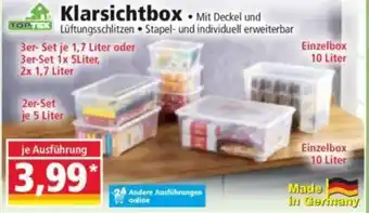 Norma TOPTEX Klarsichtbox Angebot