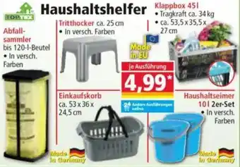 Norma TOPTEX Haushaltshelfer Angebot