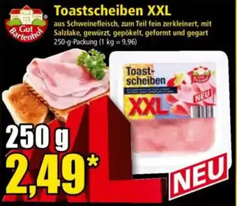 Norma Gut Bartenhof Toast- scheiben XXL Angebot