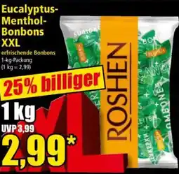 Norma Eucalyptus- Menthol- Bonbons XXL Angebot