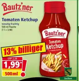 Norma Bautz'ner Tomaten Ketchup Angebot