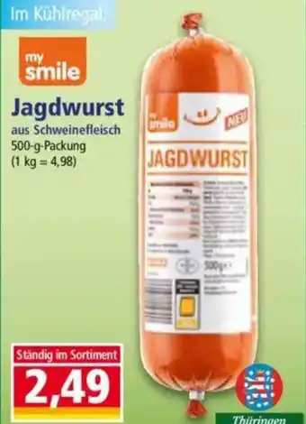 Norma my smile Jagdwurst Angebot