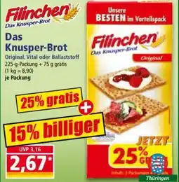 Norma Filinchen Das Knusper-Brot Angebot