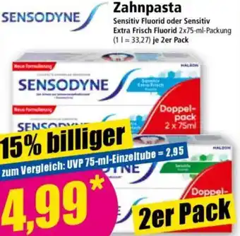 Norma SENSORY Zahnpasta Angebot