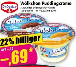 Norma Dr.Oetker Wölkchen Puddingcreme Angebot