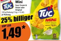 Norma TUC Mini Sour Cream & Onion oder Original Angebot