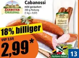 Norma ZERBSTER ORIGINAL Cabanossi Angebot