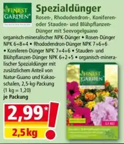 Norma FINEST GARDEN Spezialdünger Angebot