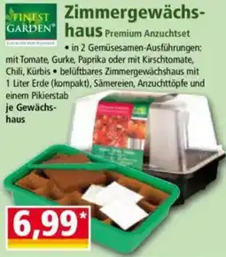 Norma FINEST GARDEN Zimmergewächs- haus Angebot