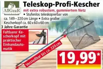 Norma AllGeaR Teleskop-Profi-Kescher Angebot