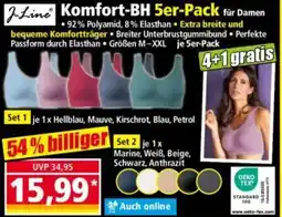 Norma J-Line Komfort-BH 5er-Pack Angebot