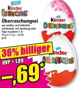 Norma Kinder Überraschungsei Angebot