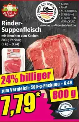 Norma Gut Bartenhof Rinder- Suppenfleisch Angebot