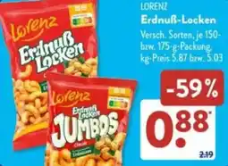 Aldi Süd LORENZ Erdnuẞ-Locken Angebot