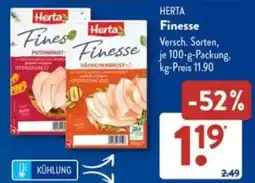 Aldi Süd HERTA Finesse Angebot