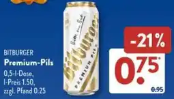 Aldi Süd BITBURGER Premium-Pils Angebot