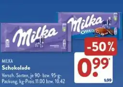 Aldi Süd MILKA Schokolade Angebot