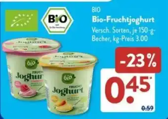 Aldi Süd BIO Bio-Fruchtjoghurt Angebot