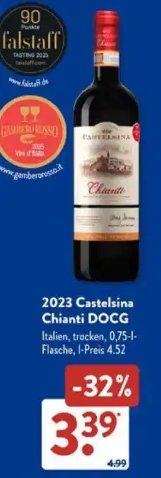 Aldi Süd 2023 Castelsina Chianti DOCG Angebot