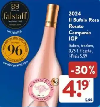 Aldi Süd 2024 Il Bufalo Rosa Rosato Campania IGP Angebot