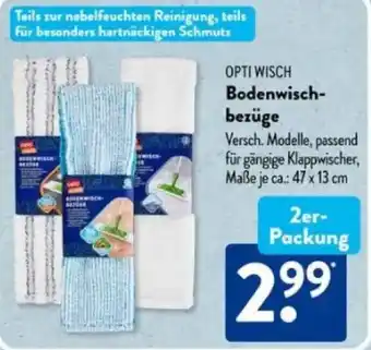 Aldi Süd OPTI WISCH Bodenwisch- bezüge Angebot